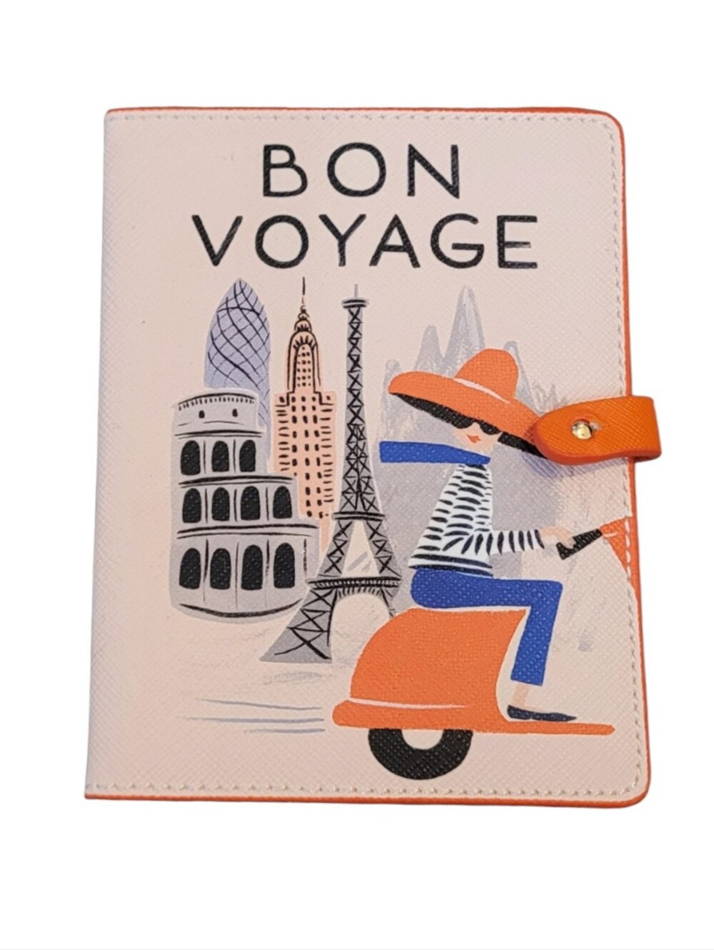 Rifle Paper Co x Anthropologie Pink Bon Voyage Passport Holder